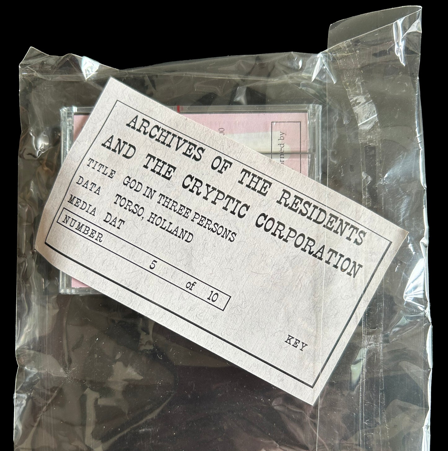 God in 3 Persons DAT Cassette