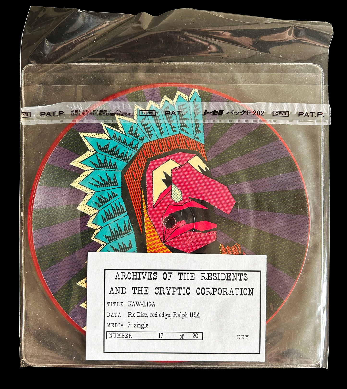 Kaw-Liga Pic Disc/7inch
