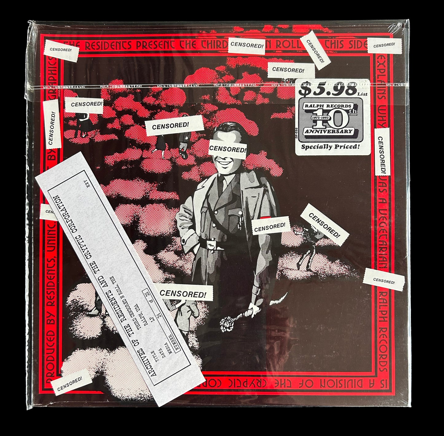 Third Censored & Roll Black Vinyl