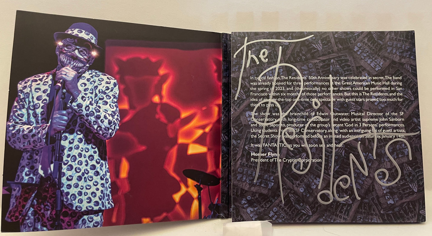 Secret Show live In San Francisco Signed CD/T-Shirt Bundle