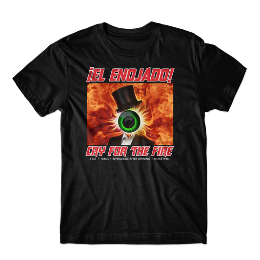 The Residents’ “Cry For The Fire” Hot Sauce / T-Shirt Bundle