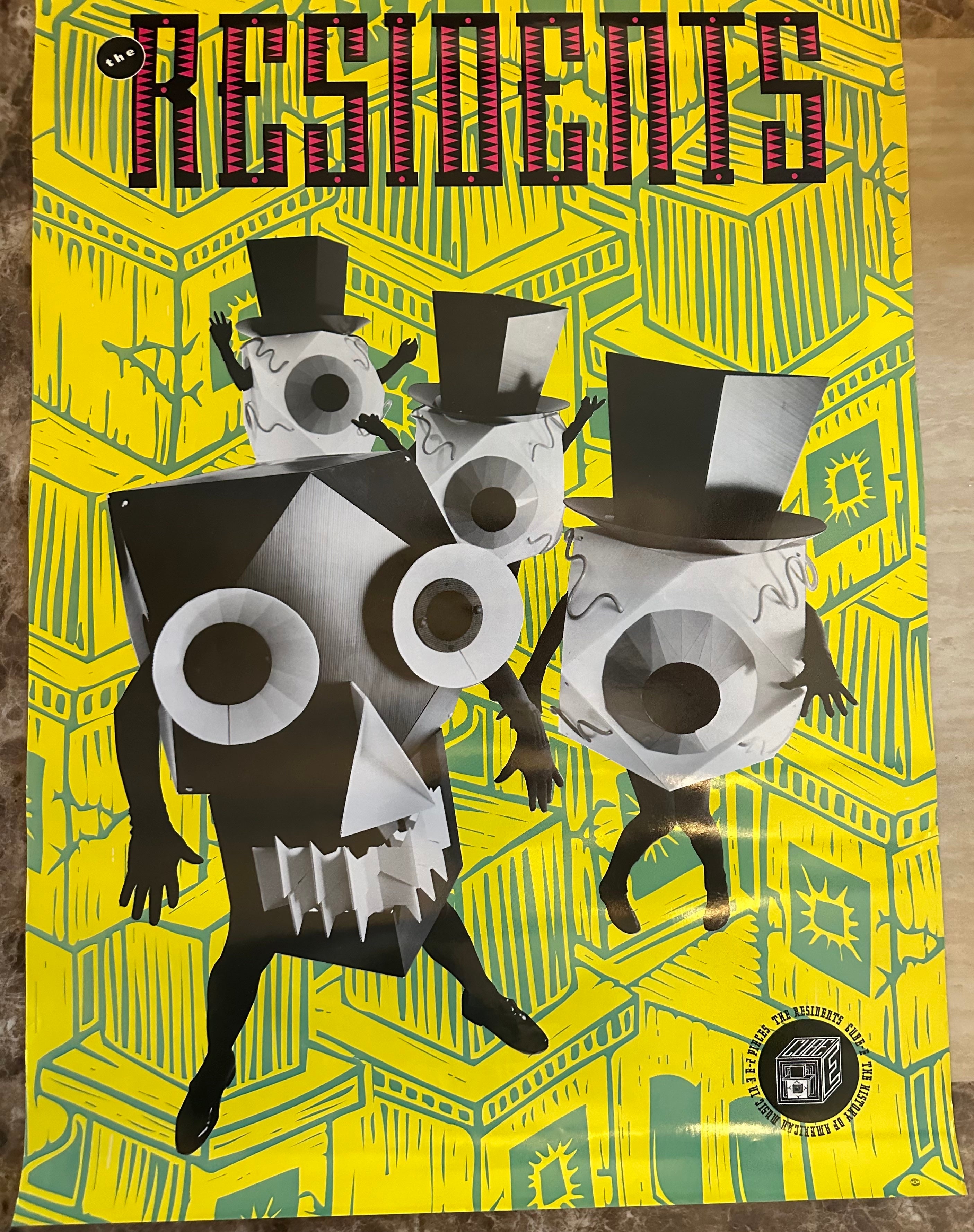 CUBE-E Program UNFOLDED – The Residents Official Merchandise Store