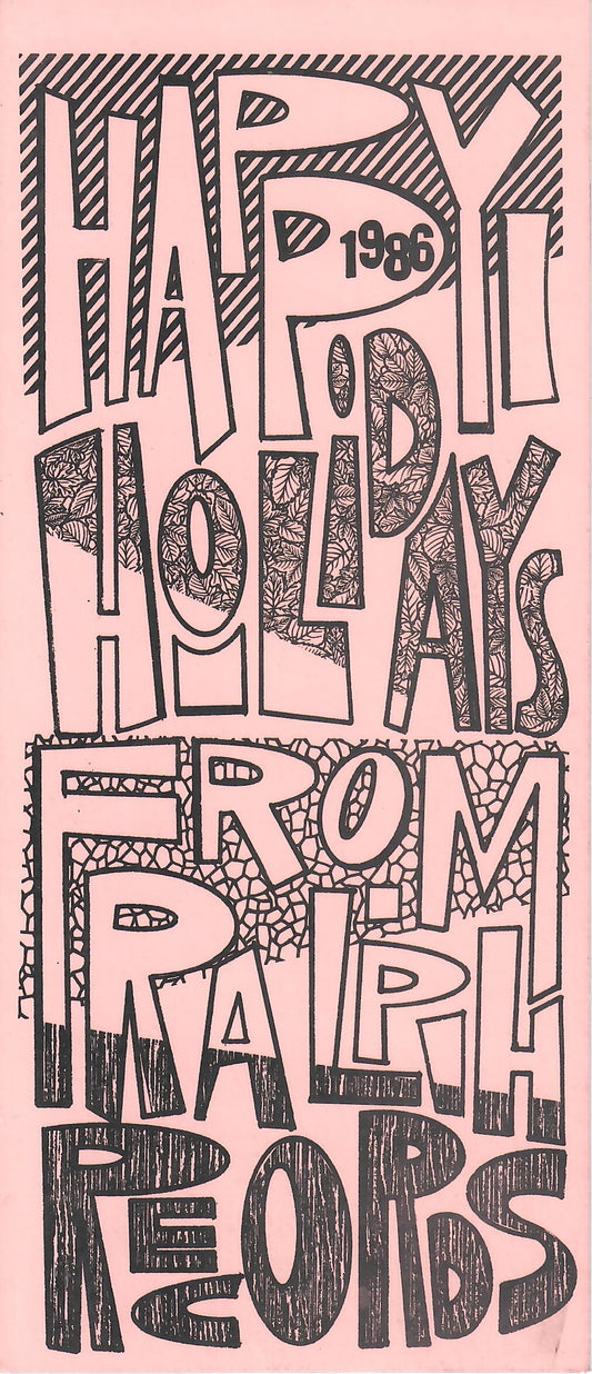 Happy Holidays From Ralph Records Card