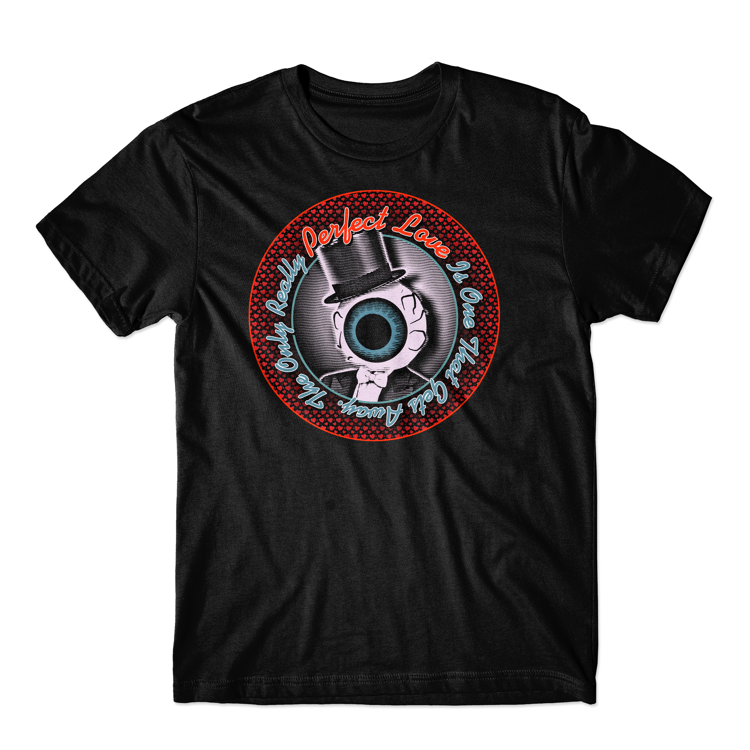 Perfect Love Black T-Shirt – The Residents Official Merchandise Store Perfect Love Black T-Shirt – The Residents Official Merchandise Store