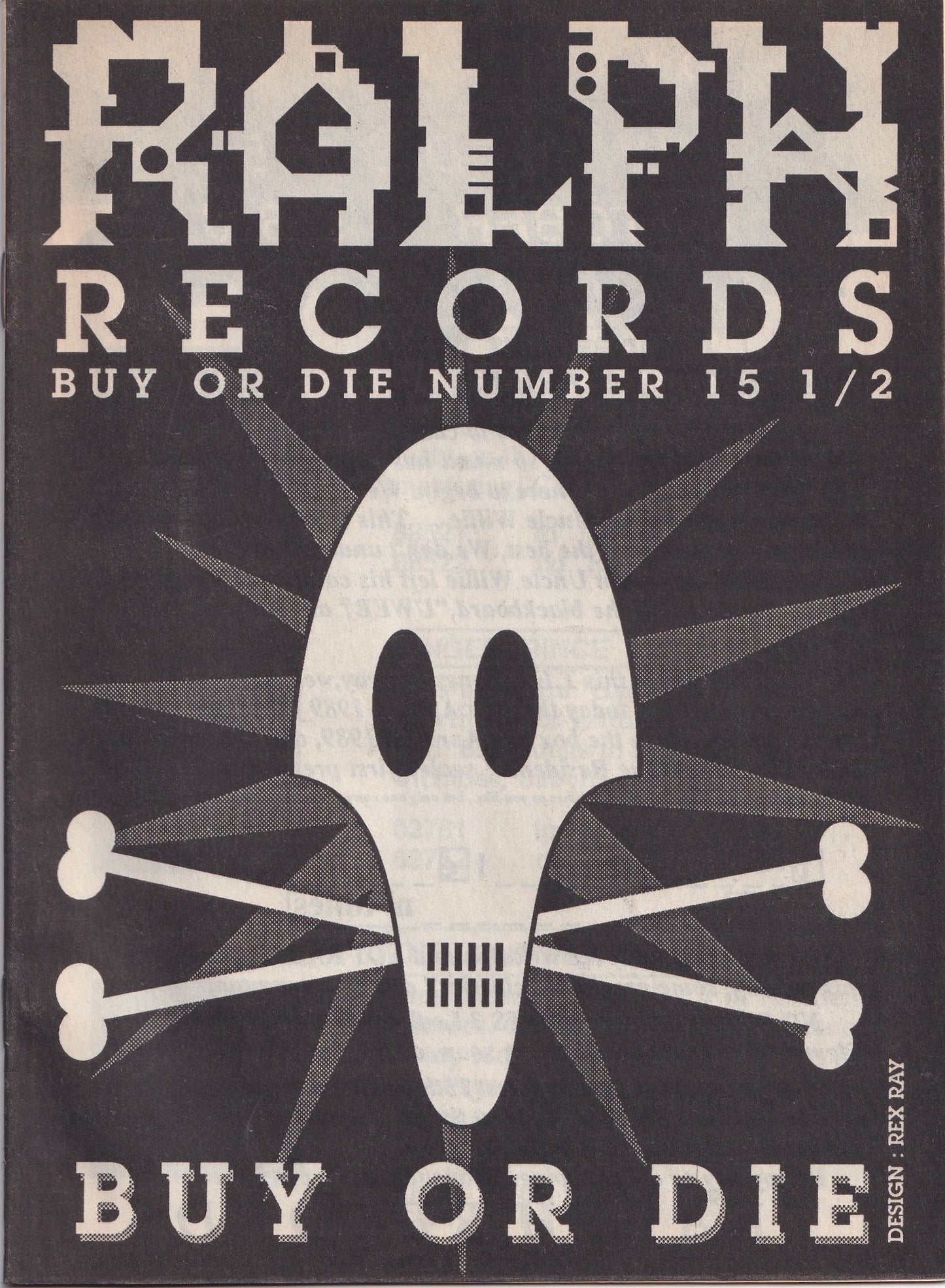 Ralph Records BUY OR DIE Catalog No. 15 1/2