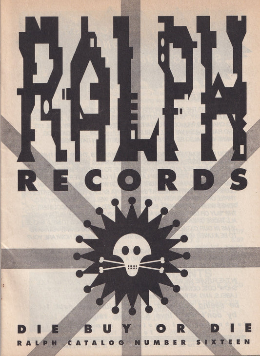 Ralph Records BUY OR DIE Catalog No. 16