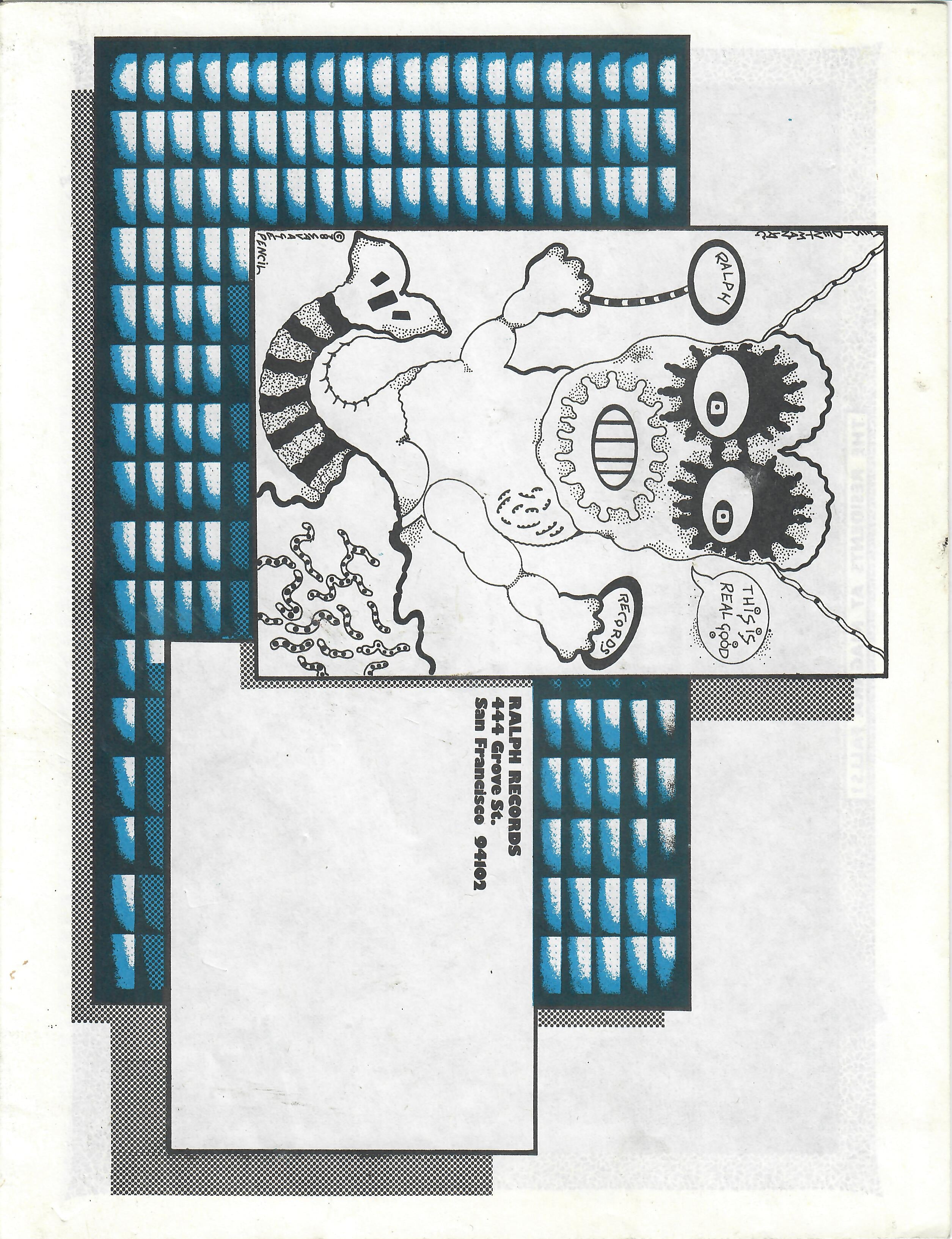 Ralph Catalog w/Savage Pencil Cover Art – The Residents Official ...