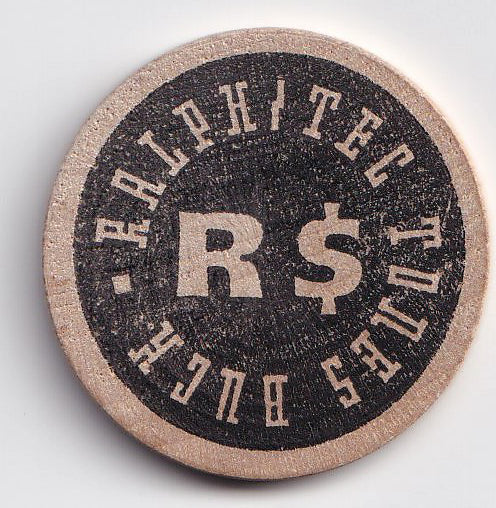 Ralph/T.E.C. Tones Wooden Nickel