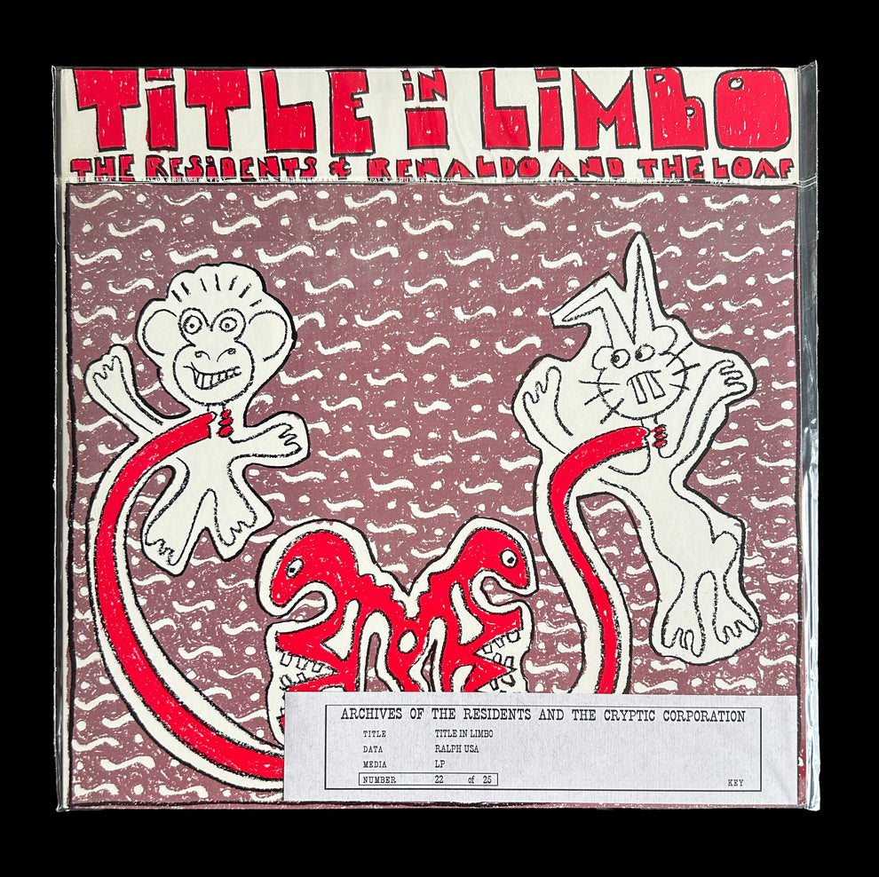 First Limbo Performance Title in Limbo First Pressing/Black Vinyl – The Residents Official ...