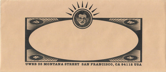 Unused UWEB No. 10 Envelope