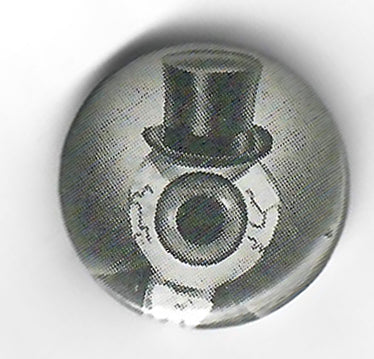 Classic Eyeball Button - Original 1980 Issue