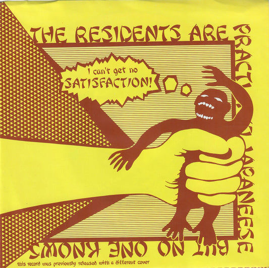 The Residents - Satisfaction 7" Single - Yellow Vinyl